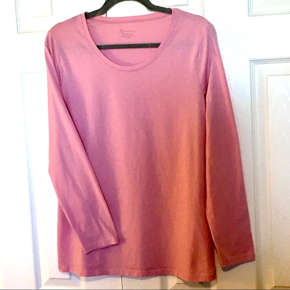 Soft Pink Long Sleeve Top—SIZE XXL - Picture 4 of 4